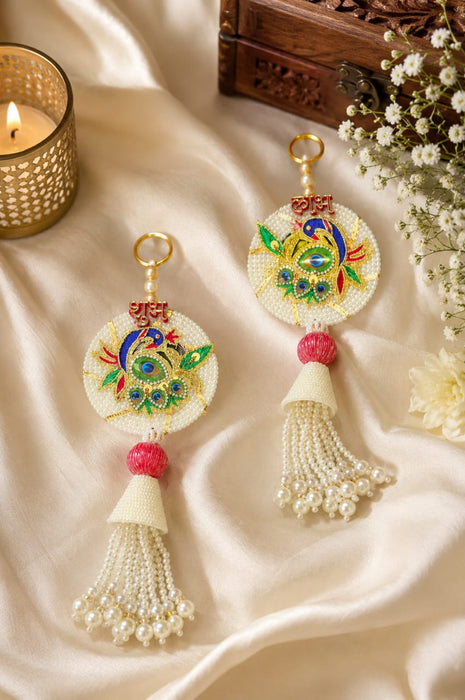 1 Set Shubh Labh Door Hanging For Festive Season  | Decorative Wall & Main Door Hanging