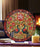 Round Ganpati Mandap with Stand – 18 Inch | Mandala & Peacock Theme + Jharokha Shape Option