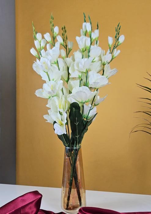 Gladious Artificial Flower Bunch for Gifting, Home Decor, Bedroom, Garden, Balcony,Table Top, Office Corner Decoration and Craft