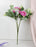 Carnation Sticks Artificial Flowers Bouquet Sticks for Gifting, Home Decor, Room,Bedroom, Living Room, Anniversary Decoration Diwali Decor(Material: Fabric) (Without Vase Pot)