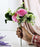 Carnation Sticks Artificial Flowers Bouquet Sticks for Gifting, Home Decor, Room,Bedroom, Living Room, Anniversary Decoration Diwali Decor(Material: Fabric) (Without Vase Pot)