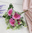 Carnation Sticks Artificial Flowers Bouquet Sticks for Gifting, Home Decor, Room,Bedroom, Living Room, Anniversary Decoration Diwali Decor(Material: Fabric) (Without Vase Pot)