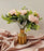 Artificial Bridal Piano Rose Peony Flower for Gifting,Flowers Sticks Bunch Decorative Items for Home, (without Vase Pot)(MATERIAL : Fabric)
