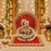 Premium Ganpati & Kanha Ji Singhasan Backdrop Mandap Set | Red Gold Finish Mirror Lace |Made In India | Pooja Festival Decoration