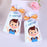 Cartoon Gift pouch/Potli with Ribbon | Cute Pink & Blue Candy Wrapper for Birthday Return Gifts, Kids Party Favors, Small Treat Bags, Goodie Bags, Specially For Baby Shower Gifting ,Return Gift,Potili Pouch (Happy Every Day Design)