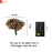Artificial Golden Pollen Flowers for Tiara Making and Jewelry Making (12 Bunch in 1 Pack)(Golden)