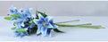 Head Lily Artificial Flowers Sticks for for Gifting, Home Decor  Petals Lily