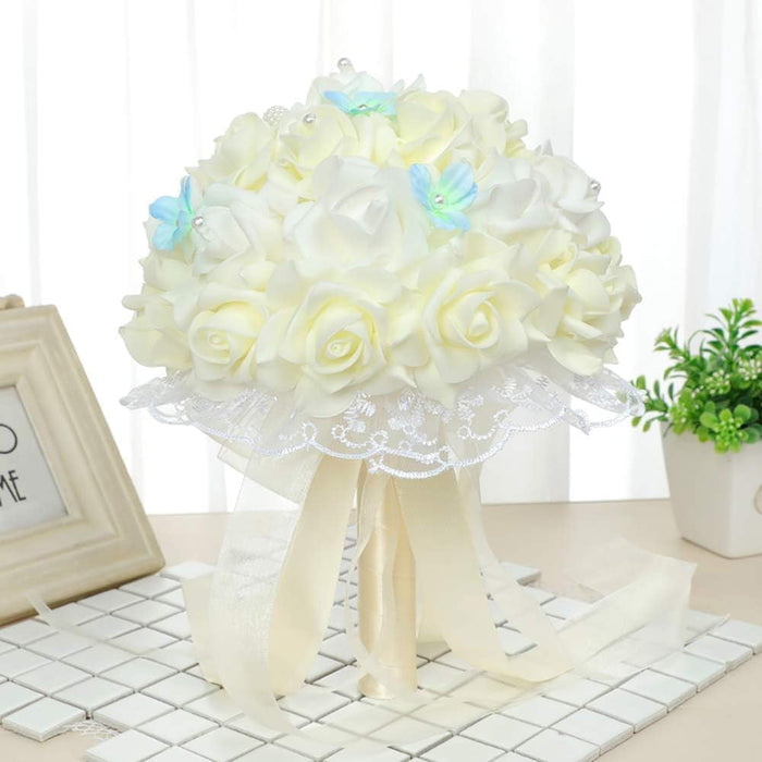Artificial Floating Rose Flower Head Foam Big Fake Beach Water Flowers, Pooja Thali, Festival and Events, Home, Table, Badroom, Pooja room, Diwali decoration items and Diy Craft