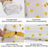 Polka Dot Gift Pouches with Satin Ribbon – White & Silver/Gold Dots