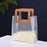 Transparent Gift Bag with Leather Handle | Premium Hamper & Return Gift Bag | 3 Sizes Available