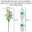 Head Lily Artificial Flowers Sticks for for Gifting, Home Decor  Petals Lily