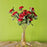 Carnation flower Sticks Artificial Flowers Bouquet Sticks for Gifting, Home Decor, Room,Bedroom, Living Room, Anniversary Decoration,Diwali Decor (Material: Fabric) (Without Vase Pot)