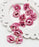 Artificial Small Rose Flowers Fake Fabric Head Rose Flowers For Home Decoration, Gift, Mandir Pooja Table, Cake Decor, Bouquet Making, Backdrop, DIY Art Craft, Diwali Items Material (4 cm)