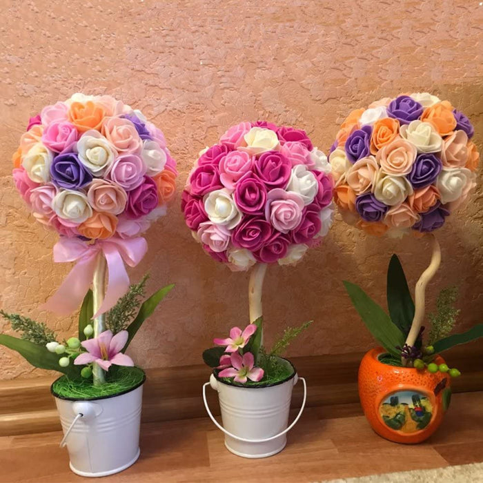 Artificial Eva Foam Rose Flowers Water Floating Flowers, Pooja Thali, Festival and Events, Home, Table, Bedroom, Pooja Room, Diwali Decoration Items and DIY Craft