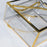 Clear Transparent Gift Box with Frame and Rope Handle for Hampers, Wedding Gifts, Return Gifts, Chocolates, Dry Fruits, Cosmetics, Baby Shower, Festive Gifting & Premium Gift Packaging (20 cm x 21 cm x 9 cm)