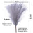 small Faux Pampas Grass Artificial Flowers Fake Flower for Home, Office, Bedroom, Balcony, Living Room, Table Decoration, Plants and Craft Items Corner