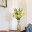 Head Lily Artificial Flowers Sticks for for Gifting, Home Decor  Petals Lily