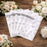 Polka Dot Gift Pouches with Satin Ribbon – White & Silver/Gold Dots