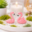 Mini Flamingo Figurines Miniature Multiuse as Decorations, Cake Topper, Toys, Showpieces, Table Topper, Gift Item