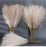 small Faux Pampas Grass Artificial Flowers Fake Flower for Home, Office, Bedroom, Balcony, Living Room, Table Decoration, Plants and Craft Items Corner