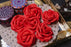 Artificial Floating Rose Flower Head Foam Big Fake Beach Water Flowers, Pooja Thali, Festival and Events, Home, Table, Badroom, Pooja room, Diwali decoration items and Diy Craft