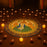 India’s First 3D DIY Rangoli Kit with Mirror Design | 17 Inch | Includes 5 Free LED Candles (Palace Peacock)