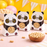 Satyam Kraft's Panda Animal Shape Folding Storage Paper Box, Perfect for Packing Chocolate, Dry Fruits, Birthday, Engagement, Return Gift, Baby Shower, Festivals