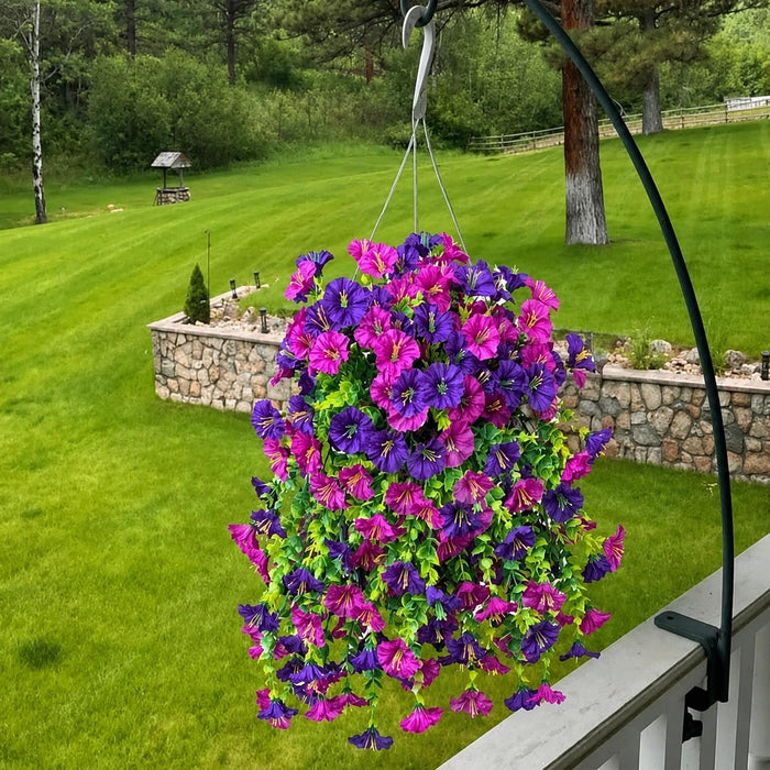 Artificial Hanging Flowers for Home Decor, Pink Flower Vine Garland for Wall, Door, Balcony, Garden, Wedding, Party, Mandap, Room, Office & Festival Decoration