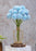 Artificial Chrysanthemum Ball Hydrangea Flower Stick for Home, Office, Bedroom, Balcony, Living Room Decoration and Craft - (Pack of 10) (Without Vase Pot)