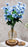 Artificial Fake Flowers Bunch decorative items for Diwali Home,Artificial Orchid Flower Bunch/Bouquet,Room, Office, Bedroom, Balcony, Living Room, Plants and Craft Items Corner (Without Vase)