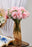 (7 head flower stick )Artificial Dahlia Fake Flowers for Home,Artificial Chrysanthemum Ball Flowers, Bedroom, Living Room, Decorative Items Office Table, Gifts (Without Vase Pot)