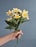 Artificial Dahlia Peony Flowers for Home, Office, Bedroom, Living Room, Events, Birthdays, Festivals & Gifting (Fabric, Without Vase)