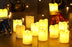 Flameless and Smokeless Decorative Melting Candles Led Tea Light Candle perfect for Gifting, House, Light for Balcony, Room, Birthday, valentine's day, Festival Decorative Candles (Yellow, 5 cm)