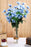 Artificial Fake Flowers Bunch decorative items for Diwali Home,Artificial Orchid Flower Bunch/Bouquet,Room, Office, Bedroom, Balcony, Living Room, Plants and Craft Items Corner (Without Vase)