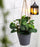 Artificial Hanging Succulent Plant with Aesthetic Ceramic Cement Pot,Indoor,Office,and Kitchen-Wall Hanging and Tabletop Decoration Items