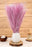 Glitter Faux Pampas Grass Small Artificial Flowers Fake Flower for Home, Office, Bedroom, Balcony, Living Room, Table Decoration, Plants and Craft Items Corner