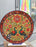 Round Ganpati Mandap with Stand – 18 Inch | Mandala & Peacock Theme + Jharokha Shape Option