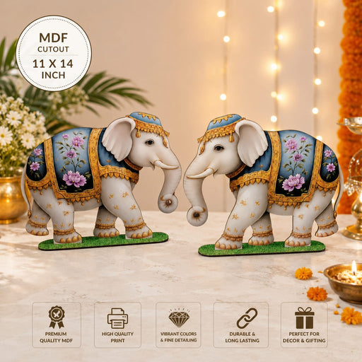 Janmashtami Mdf Cutouts with Stand | Perfect for Baby Shower, Janmashtami Decoration, Backdrop, Showpiece JSK