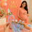 Baby Ghungroo Stick 10 Inch | Decorative Bell Stick for Baby Announcement, Baby Shower, Baby Girl & Boy, Kids Dance, Party & Festive Use