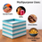 Multipurpose Decorative Viral Folding Paper Box (without net and Twister) Rectangle Cardboard Box DIY Tray for Gift Hamper, Gifting (Cardboard Folding Paper Box),Room Hamper,Wedding Hamper
