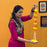 Orange & Yellow Carnation, Galgota & Rajnigandha Ladi (25 Inch) | Traditional Floral Side Hanging for Home & Festive Décor