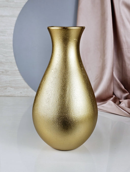 Big Size Unbreakable Ceramic look MDF Partical Board Vase for Flowers, Gifting, Home decor, Bedroom Décoration Item, Raksha Bandhan, Restaurant Centerpieces Decoration and Craft
