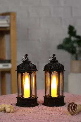 Lantern Antique LED Lamp perfect for decorative Candle