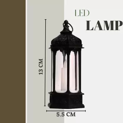 Lantern Antique LED Lamp perfect for decorative Candle