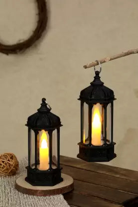 Lantern Antique LED Lamp perfect for decorative Candle