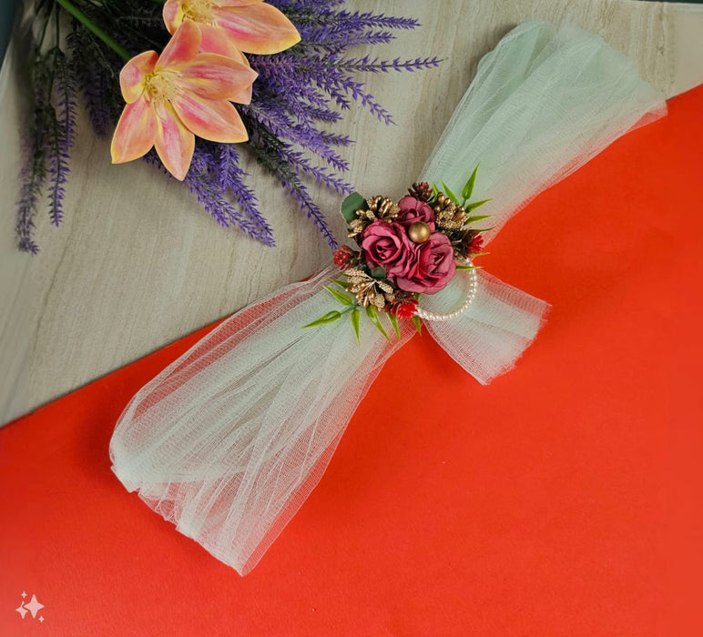 Ready-to-Use Net Band for Wedding Trousseau Packing, Crafting,Wrapping, Decoration, and DIY Projects