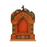 3D Look Foldable Wooden Mandap Backdrop | Peacock & Floral Design | Ganesh Chaturthi, Janmashtami, Durga Pujo, Navratri & Diwali Home Temple Decor