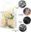 Small Transparent PVC Plastic Bag Goodie Bags With Handle Gift bag, Carry Bags, gift bag, gift for Gifting, Return Gifts, Birthday, Wedding, Party, Festivals, Events(Small)(18 x 15 x 6 cm)