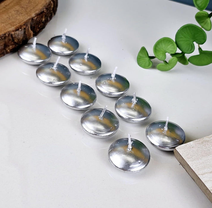 UFO Floating Round Wax Candles – Home Décor, Diwali & Relaxation