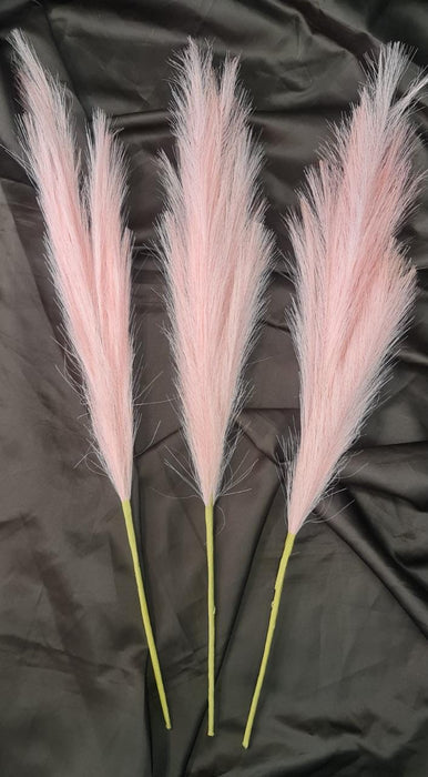 small Faux Pampas Grass Artificial Flowers Fake Flower for Home, Office, Bedroom, Balcony, Living Room, Table Decoration, Plants and Craft Items Corner